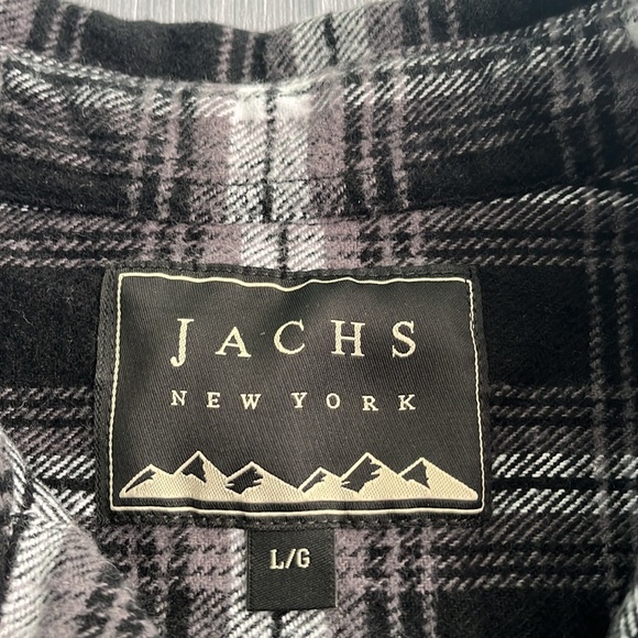 JACHS New York ⚜️  Men’s Flannel shirts / long sleeves / size L/ G - Picture 2 of 12